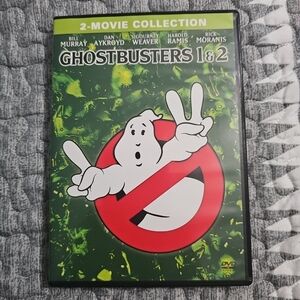 Ghostbusters 1 & 2 DVD 2-Movie Collection 1984‎ 1989 Bill Murray Dan Aykroyd